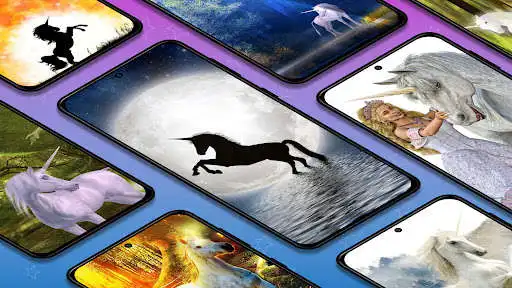 Play Unicorn wallpaper backgrounds  and enjoy Unicorn wallpaper backgrounds with UptoPlay