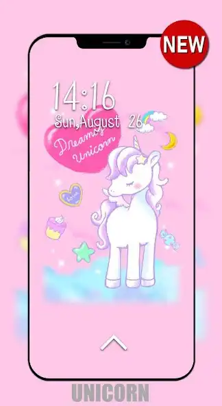 Play Unicorn wallpaper - kawaii uni  and enjoy Unicorn wallpaper - kawaii uni with UptoPlay