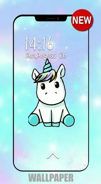Play Unicorn wallpaper - kawaii uni as an online game Unicorn wallpaper - kawaii uni with UptoPlay