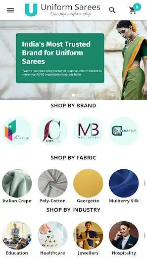 Play Uniform Sarees as an online game Uniform Sarees with UptoPlay