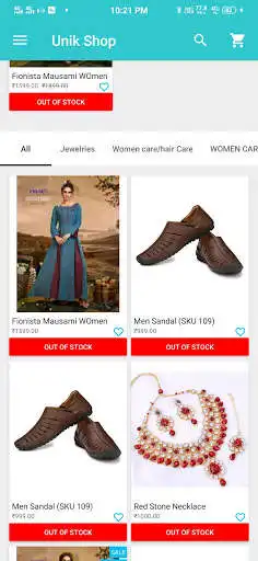 Play Unik Shop - Online Shopping App as an online game Unik Shop - Online Shopping App with UptoPlay