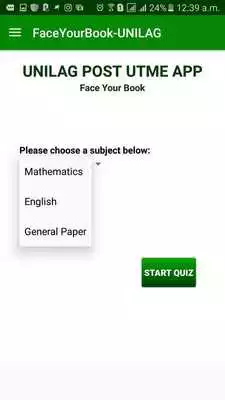 Play Unilag Post-UTME OFFLINE App