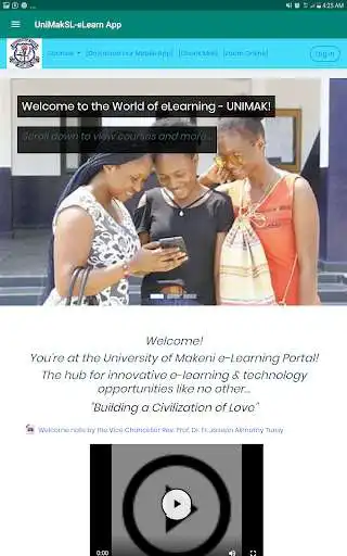 Play UniMakSL eLearning App as an online game UniMakSL eLearning App with UptoPlay