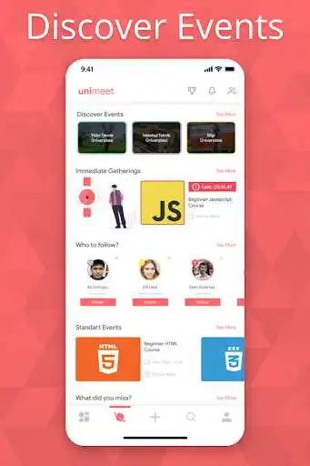 Play Unimeet: Events for Students  and enjoy Unimeet: Events for Students with UptoPlay