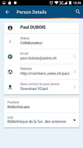 Play UniNE Directory as an online game UniNE Directory with UptoPlay