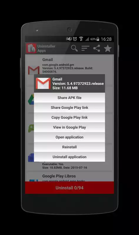 Play Uninstaller Apps