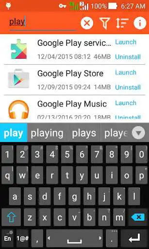 Play Uninstall Root Apps