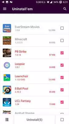 Play Uninstall