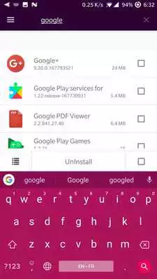 Play Uninstall