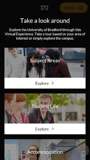 Play Uni of Bradford Virtual Tour as an online game Uni of Bradford Virtual Tour with UptoPlay