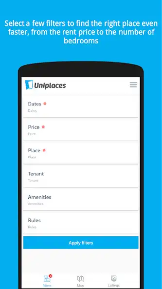 Play Uniplaces: Apartments, rooms  beds for rent as an online game Uniplaces: Apartments, rooms  beds for rent with UptoPlay
