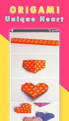 Play Unique Heart Bookmark Origami Step by Step  and enjoy Unique Heart Bookmark Origami Step by Step with UptoPlay