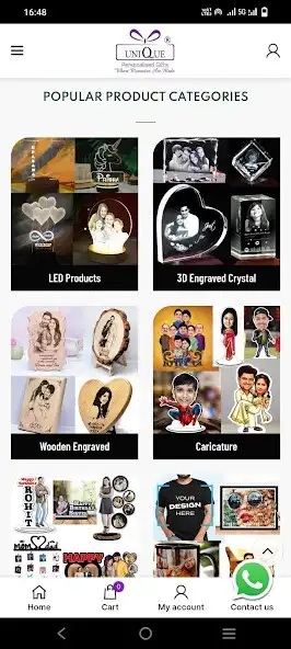 Play Unique Personalised Gift as an online game Unique Personalised Gift with UptoPlay