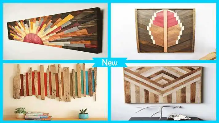 Play Unique Wood Wall Hanging