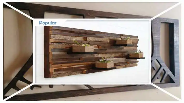 Play Unique Wood Wall Hanging