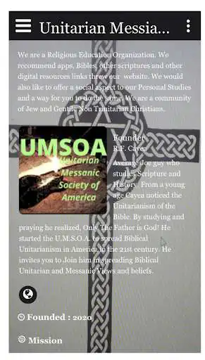 Play Unitarian Messanic Society  and enjoy Unitarian Messanic Society with UptoPlay