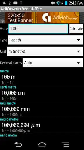 Play UnitConverterFree  byNSDev  and enjoy UnitConverterFree  byNSDev with UptoPlay