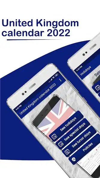 Play United Kingdom Calendar 2022  and enjoy United Kingdom Calendar 2022 with UptoPlay