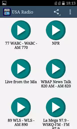 Play United States Radio as an online game United States Radio with UptoPlay