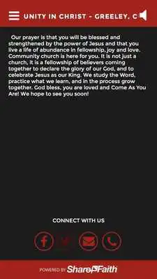 Play Unity in Christ