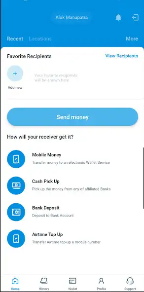 Play UnitySend - Money Transfer as an online game UnitySend - Money Transfer with UptoPlay