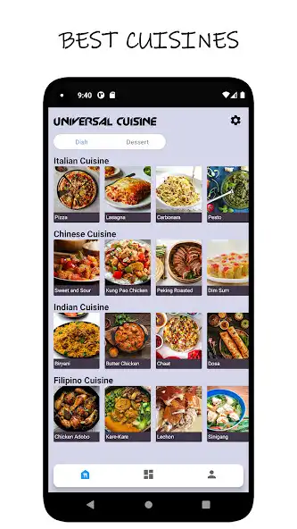 Play Universal Cuisine: All Recipes  and enjoy Universal Cuisine: All Recipes with UptoPlay