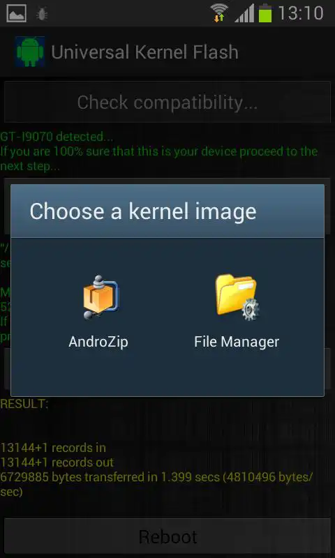 Play Universal Kernel Flash