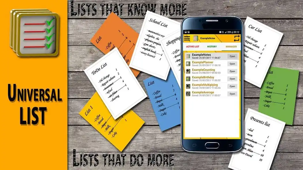 Play APK Universal List Free - Ideas list.  and enjoy Universal List Free - Ideas list. with UptoPlay com.universallistfree.UniversalList
