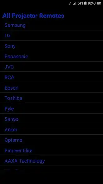 Play Universal Projector Remote Con  and enjoy Universal Projector Remote Con with UptoPlay