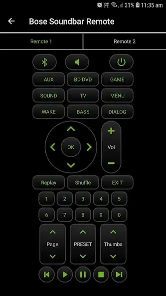 Play Universal SoundBar Remote Cont as an online game Universal SoundBar Remote Cont with UptoPlay