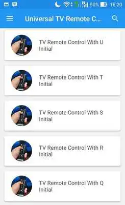 Play Universal TV Remote Control Code