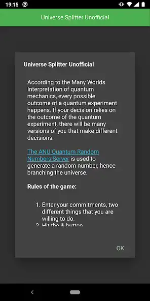 Play Universe Splitter Unofficial  and enjoy Universe Splitter Unofficial with UptoPlay