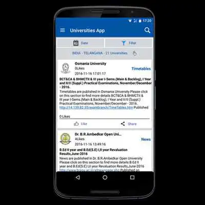 Play Universities App