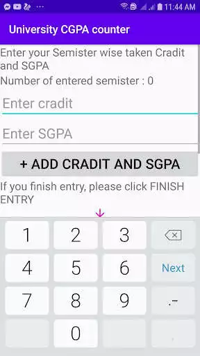 Play University CGPA Calculator as an online game University CGPA Calculator with UptoPlay