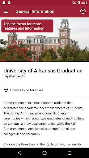 Play Univ of Arkansas Graduation