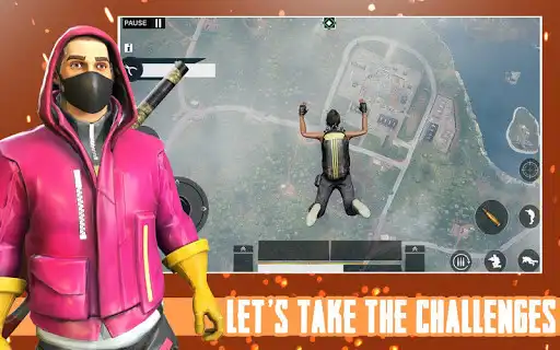 Play Unknown Free Firing Survival Battle Legends 2020 as an online game Unknown Free Firing Survival Battle Legends 2020 with UptoPlay