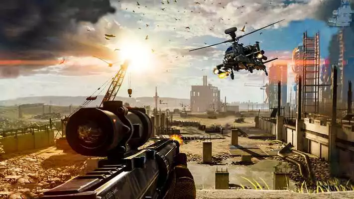 Play Unleashed Cover Sniper 2019: Best Sniper Game 2019