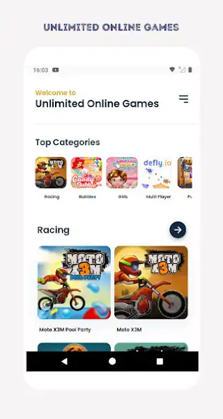 Play Unlimited Games - Tiny Games as an online game Unlimited Games - Tiny Games with UptoPlay