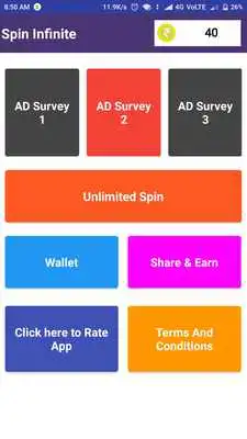 Play Unlimited Spin Money making app