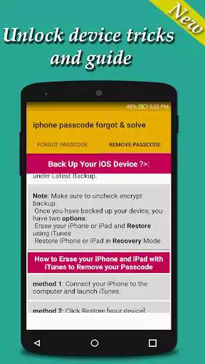 Play Unlock Device Tricks And Guide as an online game Unlock Device Tricks And Guide with UptoPlay