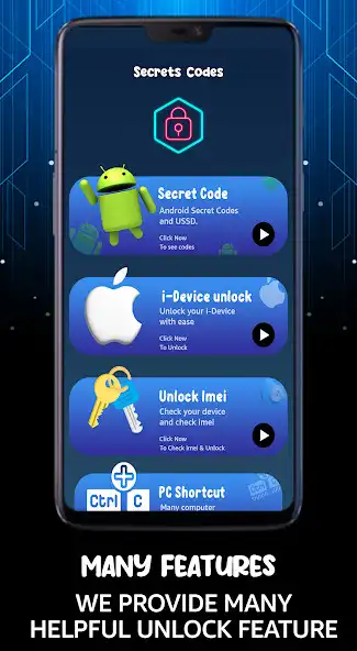 Play Unlock imei and Secret Codes  and enjoy Unlock imei and Secret Codes with UptoPlay
