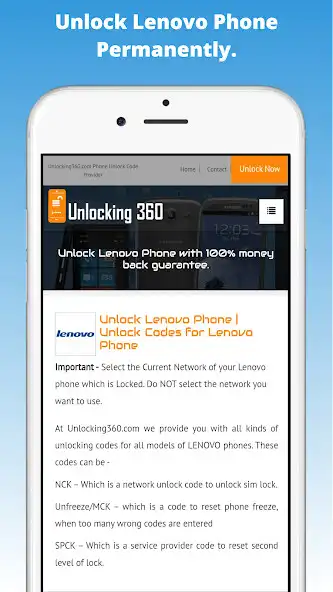 Play Unlock Lenovo Phone  and enjoy Unlock Lenovo Phone with UptoPlay