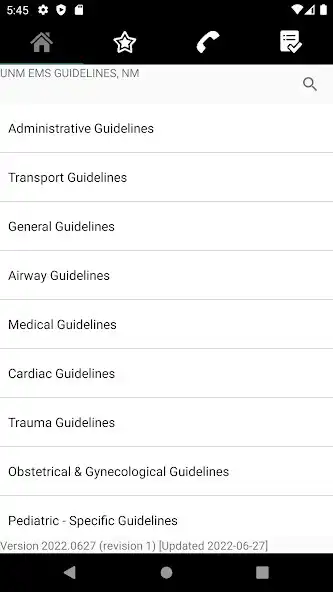 Play UNM EMS GUIDELINES  and enjoy UNM EMS GUIDELINES with UptoPlay