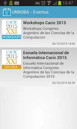 Play UNNOBA Eventos as an online game UNNOBA Eventos with UptoPlay