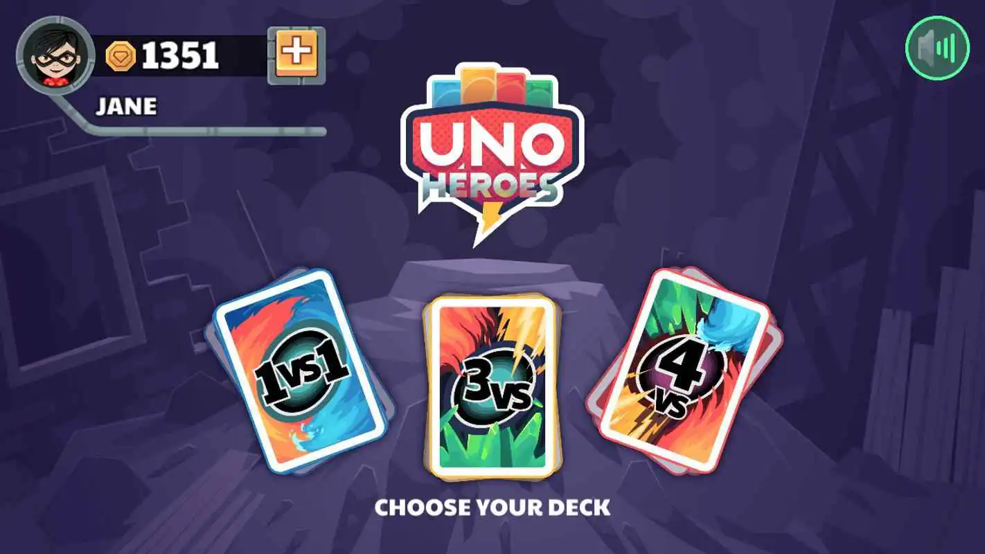 Play UNO Heroes