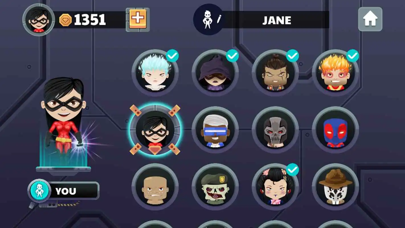 Play UNO Heroes