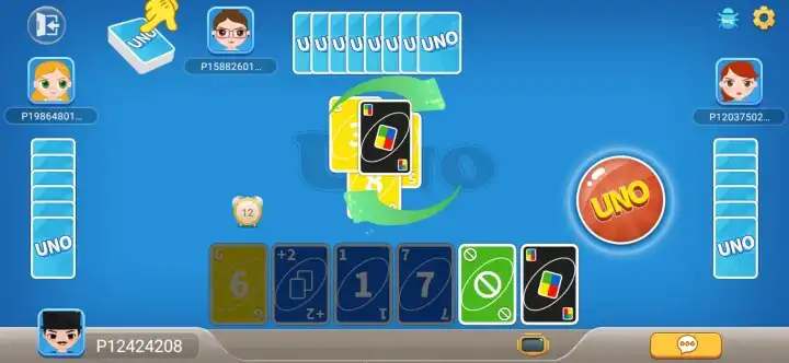 Play UNO pyramid as an online game UNO pyramid with UptoPlay