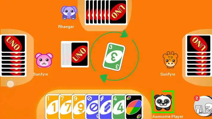 Play uno with friends