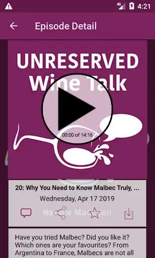 Play Unreserved Wine Talk  and enjoy Unreserved Wine Talk with UptoPlay