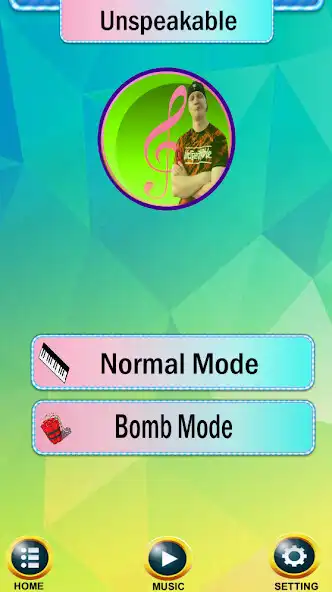 Play Unspeakable Piano Tap Tiles as an online game Unspeakable Piano Tap Tiles with UptoPlay